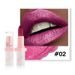 Pudaier Metallic Pearlescent Lipstick Glaze Gloss 10 Colors Lip Makeup_voghion.com