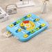 New Pet Supplies Non-Slip Rectangular Multi-Functional Dog Sound Puzzle Rolling Food Hiding Slow Feeder Bowl Toy_voghion.com