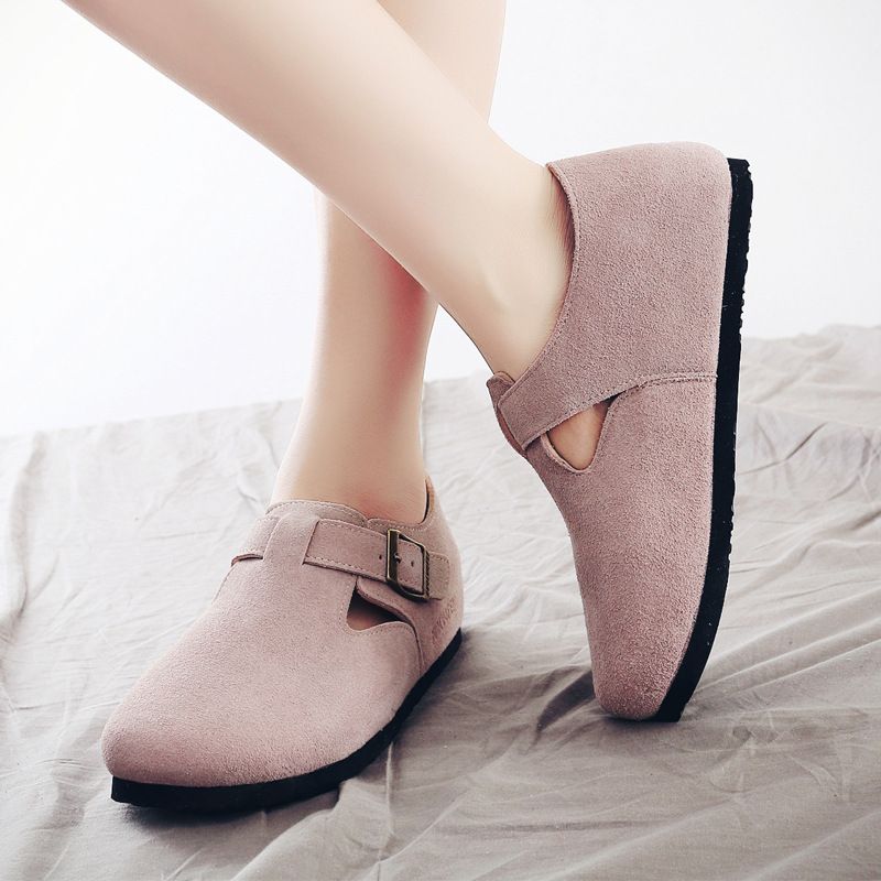 Sandały unisex z korka z cholewką z miękkiej skóry – oddychające letnie klapki dla mężczyzn i kobiet (różne kolory i rozmiary)_voghion.com