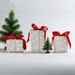 New Colorful Christmas Small House European And American Creative Ceramic Hollow LED Light Holiday Ornament Cross-Border_voghion.com
