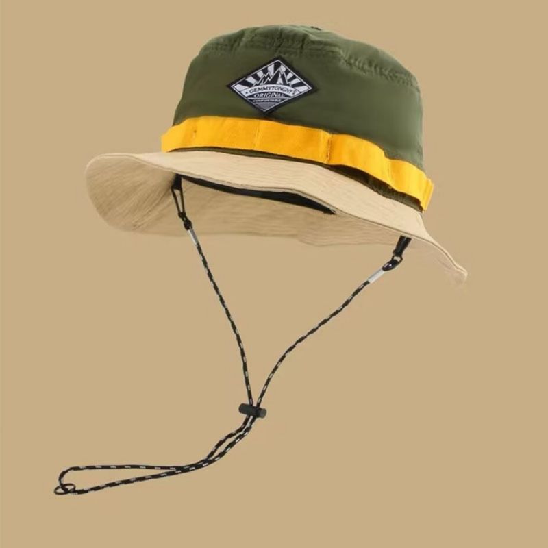 Neu eingetroffen Japanischer Schnelltrocknender verstaubarer Fischerhut für Damen im Sommer, Sonne, Hängetasche, Bergsteigen, Freizeit, Urlaub, Visier, Beckenhut_voghion.com