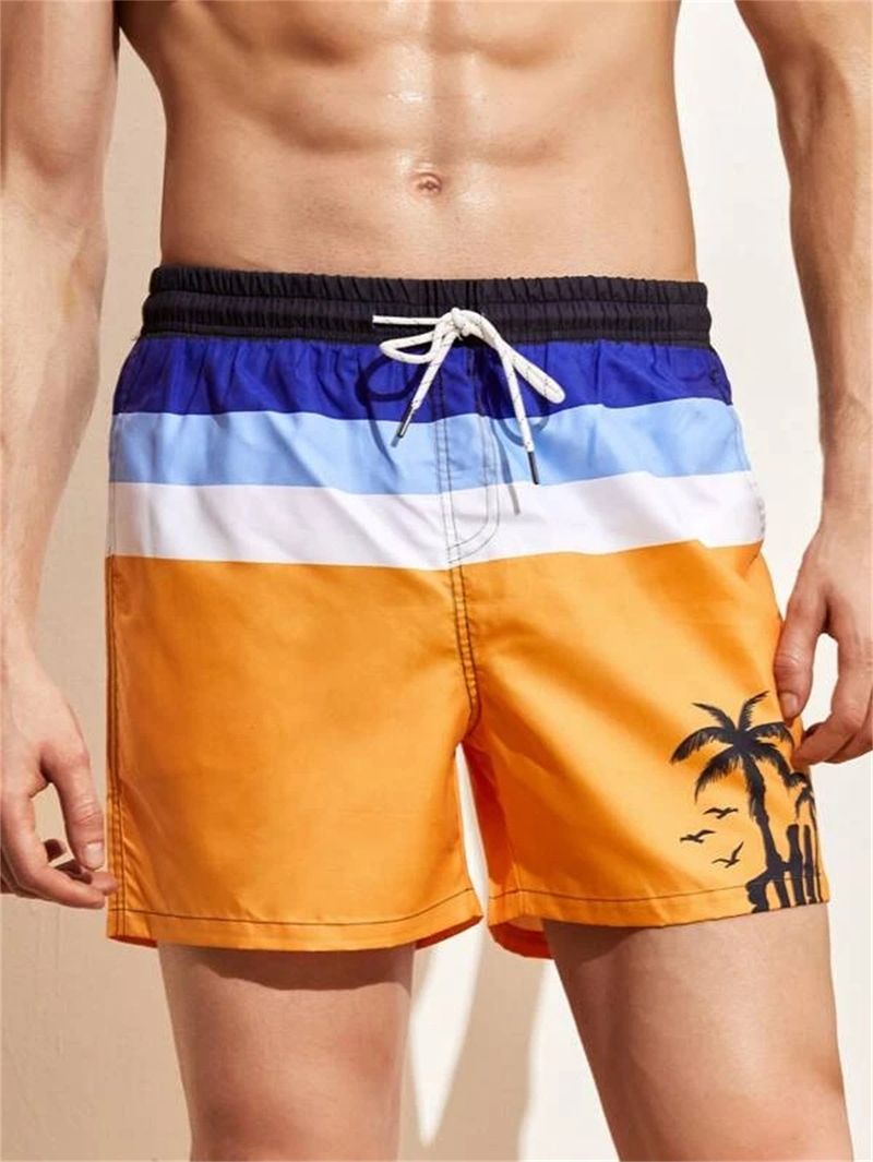 Men's Casual Hawaiian Beach Shorts Men's Beach Pants_voghion.com