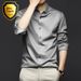 Pulse Pulse Men's Long Sleeve Shirt For Spring And Autumn, Wrinkle-Free, Non-Iron, Professional Formal Wear, Trendy Business_voghion.com