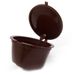 För Nestle Dolcegusto kaffekapselskal Återanvändbar kaffekapselfilterkopp trepack_voghion.com