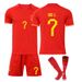 Herren-Heimtrikot Nr. 7 Wu Lei Nr. 9 Exxon-Sportanzug, Fußballuniform für Erwachsene und Kinder_voghion.com