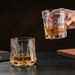 Set di bicchieri da whisky di alta qualità - Bicchieri da bar trasparenti per Scotch, Bourbon e liquori (elegante confezione regalo, confezione da 4, senza piombo)_voghion.com