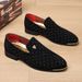 Mens Casual Slip On Loafers Orthopedic  Boat ShoesShoes for Walking_voghion.com