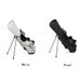 PU Lightweight Stand Bag, Waterproof Golf Bag With Double Shoulder_voghion.com