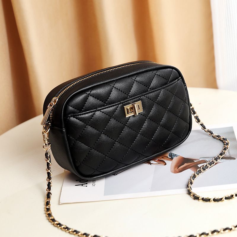 Modische Tasche für Damen – Stilvolle Dia Grid-Umhängetasche, leichtes Crossbody-Design für den täglichen Gebrauch_voghion.com