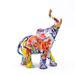 Nordic Graffiti Colorful Elephant Ornament Creative Resin Craft Home Entrance Desktop Art Decoration_voghion.com