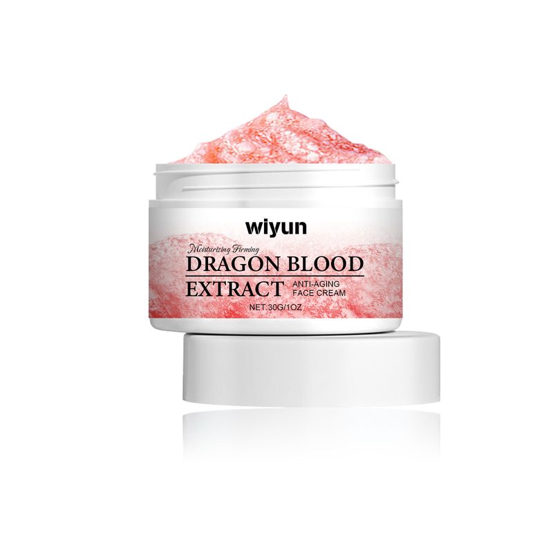 Crema viso idratante al sangue di drago Wiyun, antirughe, schiarente per le linee sottili_voghion.com