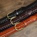 HOT FARINA 3cm Wide Unisex Top Layer Cowhide Woven Needle Buckle Casual and Versatile Pants Belt for Couples_voghion.com
