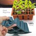 1pc Silicone 12 Cell Seed Starting Tray Seedling Germination Container Indoor Garden Nursery Pots Reusable Propagation Grow Box_voghion.com