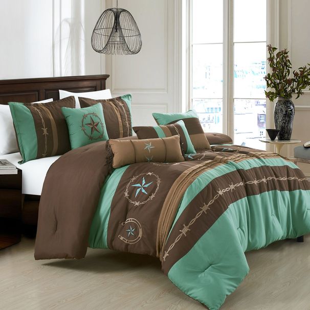 Eshcol 7 Pieces Comforter Set_voghion.com