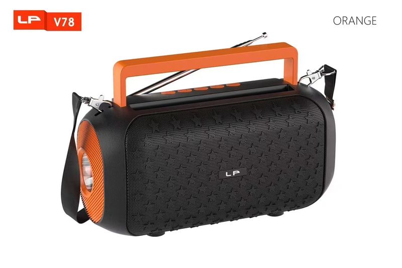 Uus V78 päikeseenergial töötav Bluetooth-kõlar, õues kasutatav taskulamp, subwoofer, kaasaskantav pihuraadio, kõlar_voghion.com