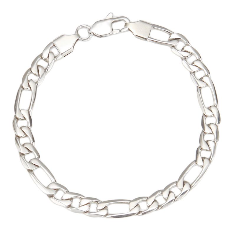 Collana girocollo semplice e versatile con catena a clavicola da donna, design leggero e lussuoso, con ciondolo Figaro in oro e accessori di design._voghion.com