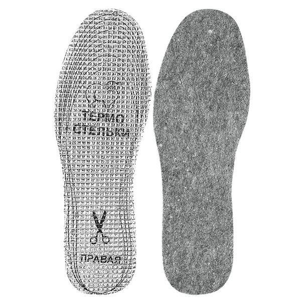 Breathable Wool Felt Insoles With Aluminum Foil Layer – Cushioned & Customizable For Sports, Dress & Casual Shoes – Unisex Sizes 36-45_voghion.com