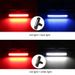 Feu arrière de vélo à LED COB pour l'extérieur, charge USB, haute luminosité, rouge, bleu, pour la conduite de nuit_voghion.com