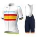 2025 Movistar Radtrikot-Set Fahrradbekleidung Atmungsaktiv Schweißableitend Anpassbares Design_voghion.com