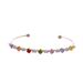 Colorful Zircon Geometric Star Opening Bracelet Spring Summer, New Light Bracelet, Fashionable And High-end_voghion.com