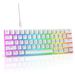V900 Mechanical 61 Keys Mini Blue Switch Multiple Lighting Colorful Keyboard Portable Suitable For Gaming_voghion.com