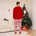 Autumn And Winter Christmas Pajamas Stars Fireworks Deer Print Men's Home Clothes 2025 New Suit_voghion.com