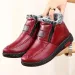 2024 Women's Plush Female Anti-slip Womens Snow Boot Winter Cotton Leather Shoes Casual Ankle Boots Botas Mujer_voghion.com