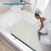TÜV Certified 5D AirMesh Bathtub Pillow Mat - 21 Super-Suction Cups 100% Non-Slip Full Body_voghion.com