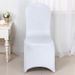 Wholesale high-end dining chair cover wedding party decoration all-inclusive one-piece spandex white chair cover stretch chair cover_voghion.com