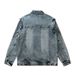 Men's Clothing American style washed old denim jacket for men 2023 autumn and winter new street fashion retro cool loose shirt_voghion.com