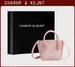 Handheld high-end water bucket fashionable tote versatile new 2024 simple handbag shoulder crossbody bag mini_voghion.com