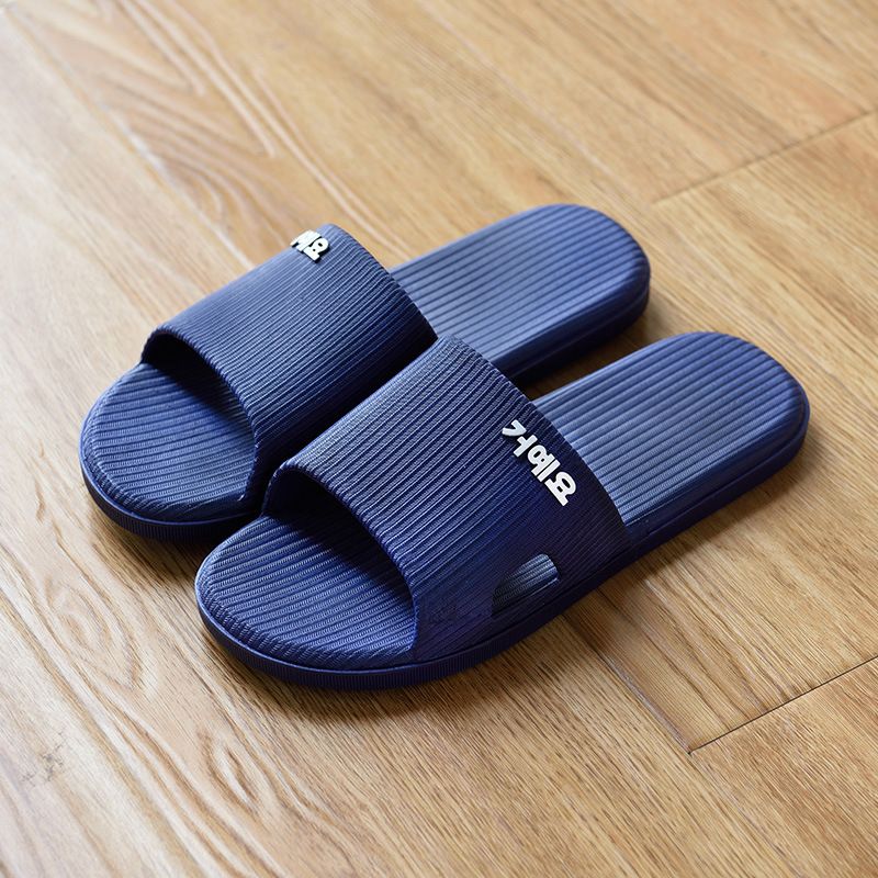 Extra breite Zehenschlaufensandalen für Herren – rutschfeste, atmungsaktive PVC-Hausschuhe für große Füße (Schwarz, Blau, Grau und mehr)_voghion.com