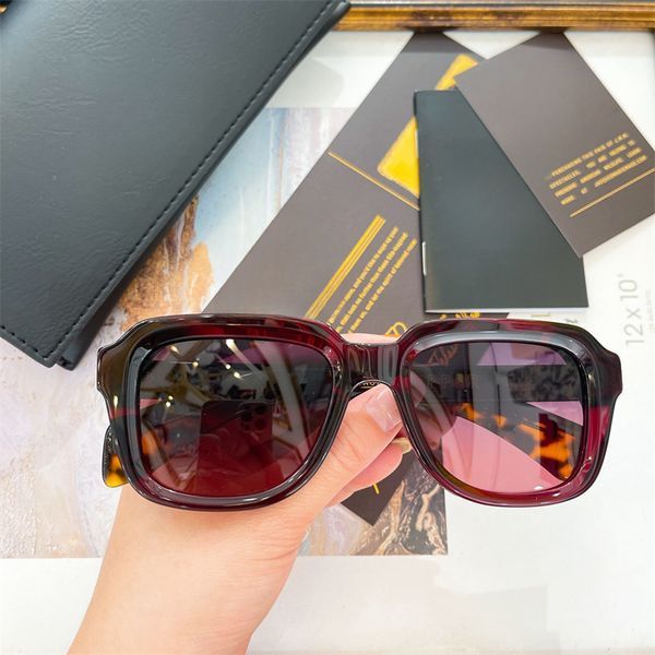 Classic Round Brand Design UV400 Glasses Plastic Frame Men Women HOPPER Mirrored Sunglasses With Case_voghion.com