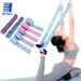 Jóga protahovací pás taneční protahovací pás smyčka jóga pilates fitness napínací pás digitální strečový elastický pás odporový pás_voghion.com