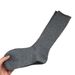 IOULOR Rollrand Maulbeerseide Wolle Lange Für Frauen Herbst Winter Miu Stil Einfarbig Slouch Nahtlose Socken_voghion.com