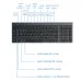 Mouse Bluetooth 5.0 2.4G Combo Rechargeable Full Size Wireless Keyboard For Notebook Laptop Tablet IPad PC_voghion.com