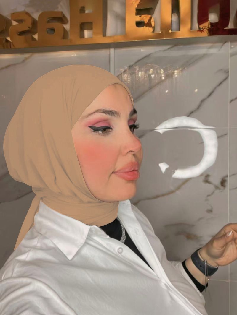 Versatile foulard in chiffon per la testa – Copricapo multiuso, scialle e hijab da viaggio per donna (8 colori) | Leggero, traspirante e alla moda_voghion.com