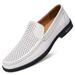 Slip-On Lazy Spring Herren Echtleder Britische Freizeitschuhe Koreanischer Stil Loafer Herren_voghion.com
