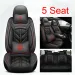 Universal Style Full Coverage Seat Cover For Golf 4 5 6 F10 F11 G30 Peugeot 207 206 MG4 Car Accessories Pu Leather_voghion.com