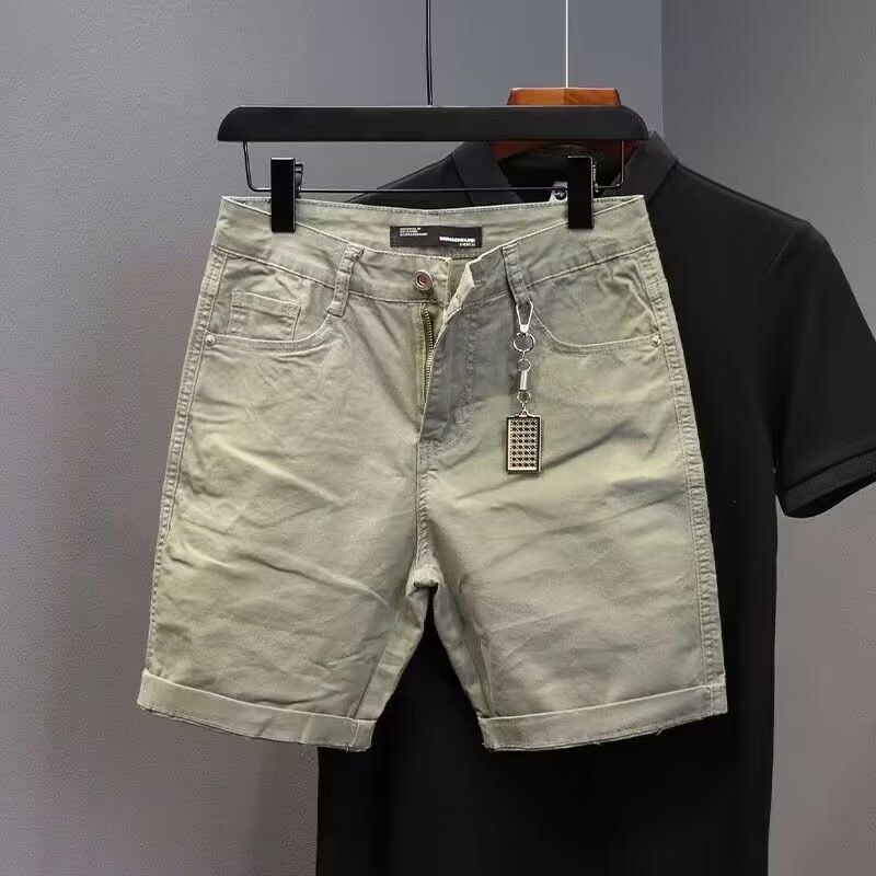Abbigliamento da uomo Pantaloncini super caldi estivi Pantaloni da spiaggia da uomo da uomo Pantaloncini cargo larghi da uomo pantaloni medi casual_voghion.com