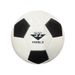 Pallone da calcio classico da competizione, in PVC spesso, antiusura, antideflagrante, in EVA, bianco e nero, cucito a macchina_voghion.com