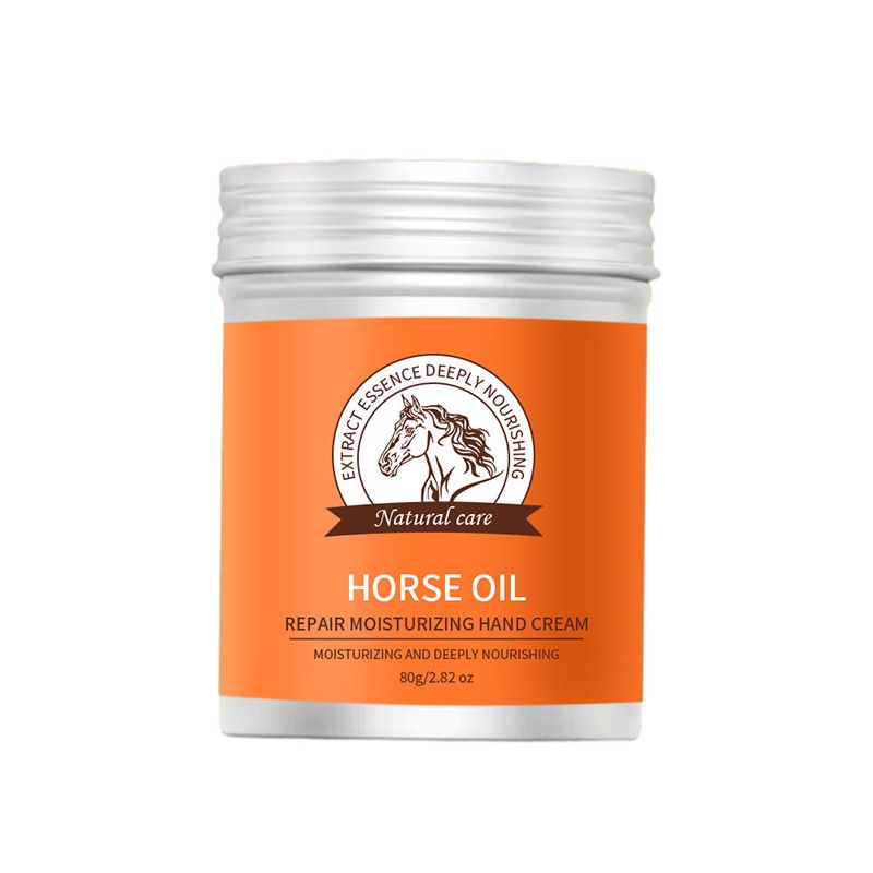 Bsncpley Horse Oil Antifreeze Crack Hand Cream Fugter, Hydrerer og Blødgør Huden med en Duftende Håndcreme_voghion.com