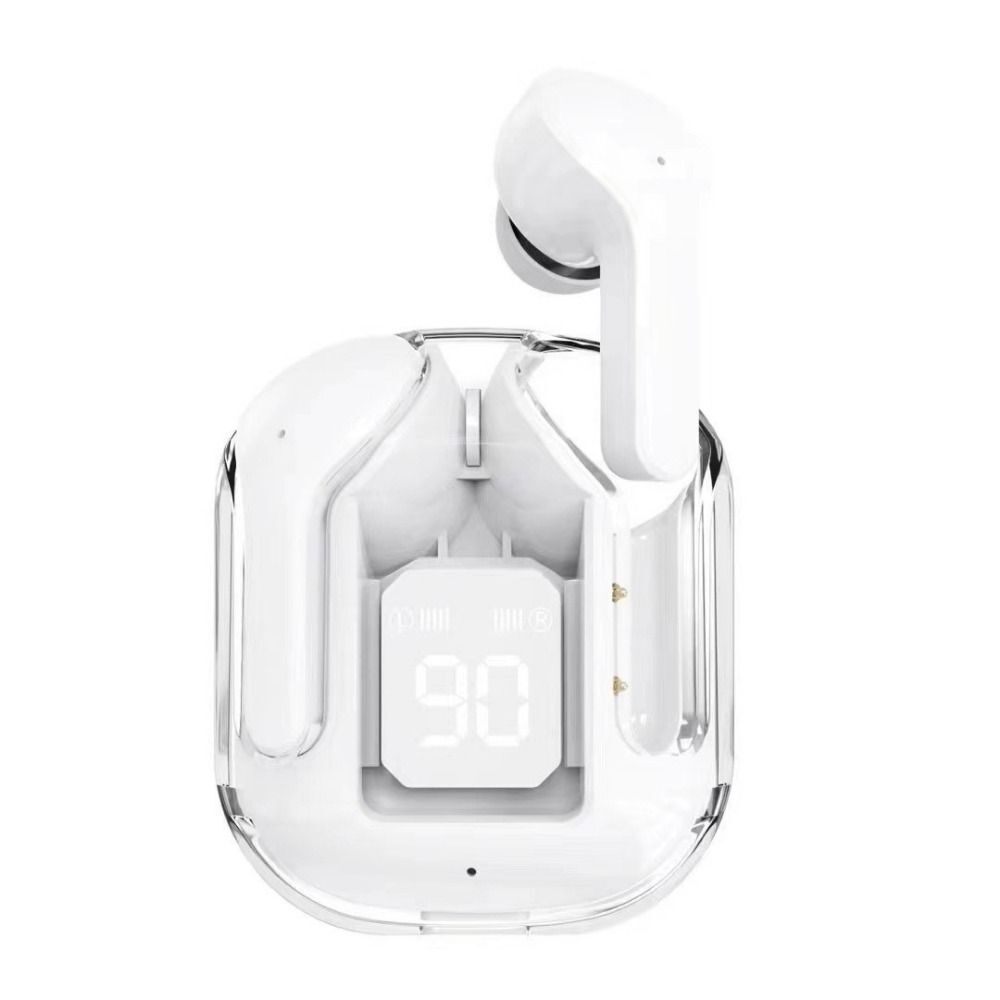 Neu Drahtlose Ohrhörer Bluetooth In-Ear-Kopfhörer Transparent Blue Tooth Ohrhörer_voghion.com