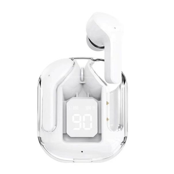 Neu Drahtlose Ohrhörer Bluetooth In-Ear-Kopfhörer Transparent Blue Tooth Ohrhörer_voghion.com