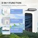 HOMCOM Room Air Cooler With Ice Packs, Ice Cooling Fan Water Humidifier Unit With Remote, Timer, Oscillating_voghion.com