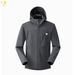 Outdoor Leisure Windproof Waterproof Hooded Soft Shell Jacket Sports Men And Women Same Style Mountaineering Jacket_voghion.com