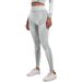 New Seamless Knitted Tight Elastic Breathable Ski High Waist Sports Running Fitness Base Layer Yoga Pants_voghion.com