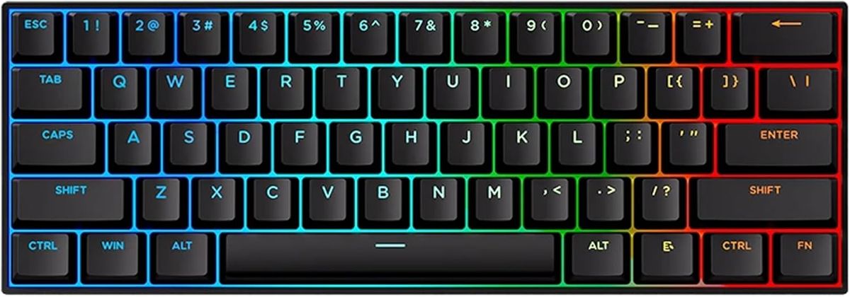 Hyekit X MCHOSE ACE 60 PRO 60% Wired Magnetic Switch Mechanical Gaming Keyboard Fast Triggering Hall Effect Keyboard Ultra Fast Adjustable Driver 8k_voghion.com