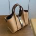 Women's Basket Versatile Bucket Handbag 2024 New Large Capacity Commuter Shoulder Crossbody Tote Bag_voghion.com