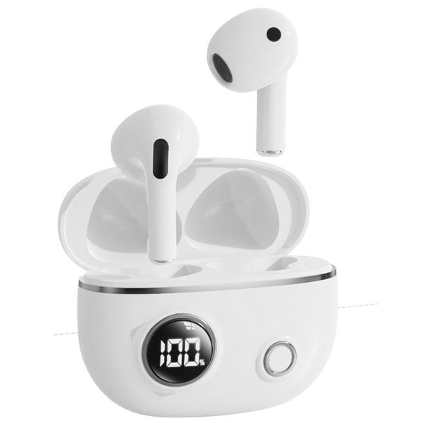 TWS Bluetooth Earphones Wireless With Qualcomm Noise Cancellation with 2 Microphones,24H Playtime_voghion.com